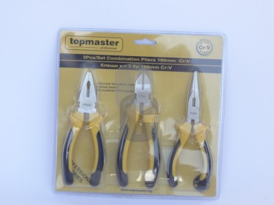 Клещи комплект 3бр.